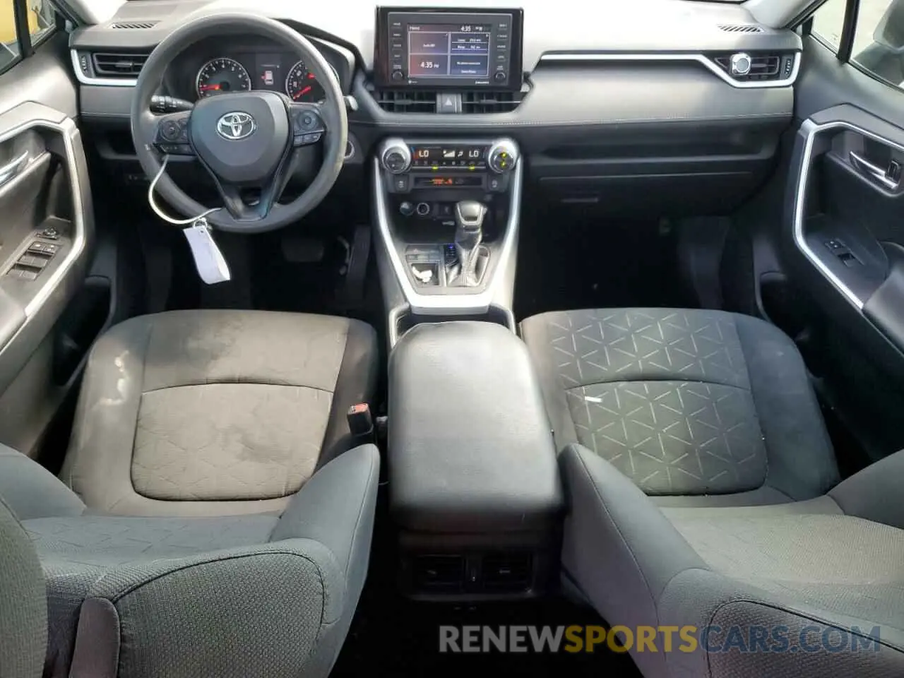8 Фотография поврежденного автомобиля 2T3W1RFV4MW107813 TOYOTA RAV4 2021