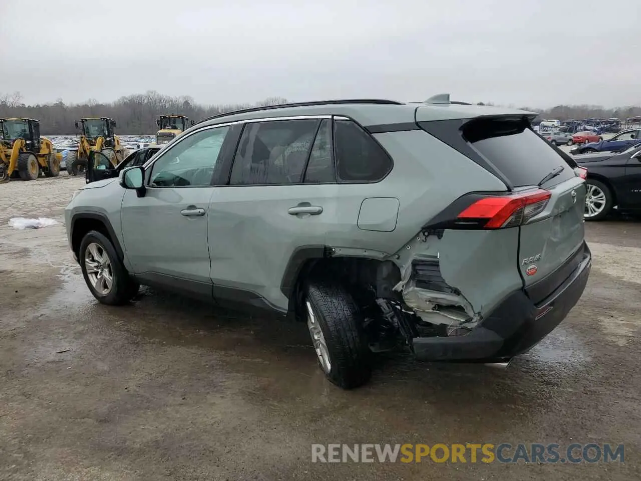 2 Фотография поврежденного автомобиля 2T3W1RFV4MW112817 TOYOTA RAV4 2021