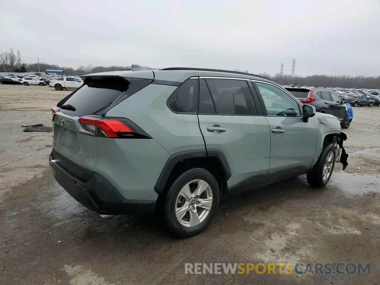 3 Фотография поврежденного автомобиля 2T3W1RFV4MW112817 TOYOTA RAV4 2021