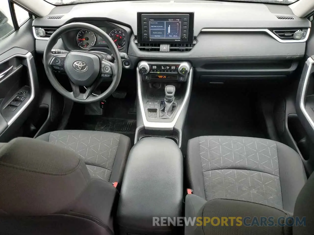 8 Фотография поврежденного автомобиля 2T3W1RFV4MW112817 TOYOTA RAV4 2021