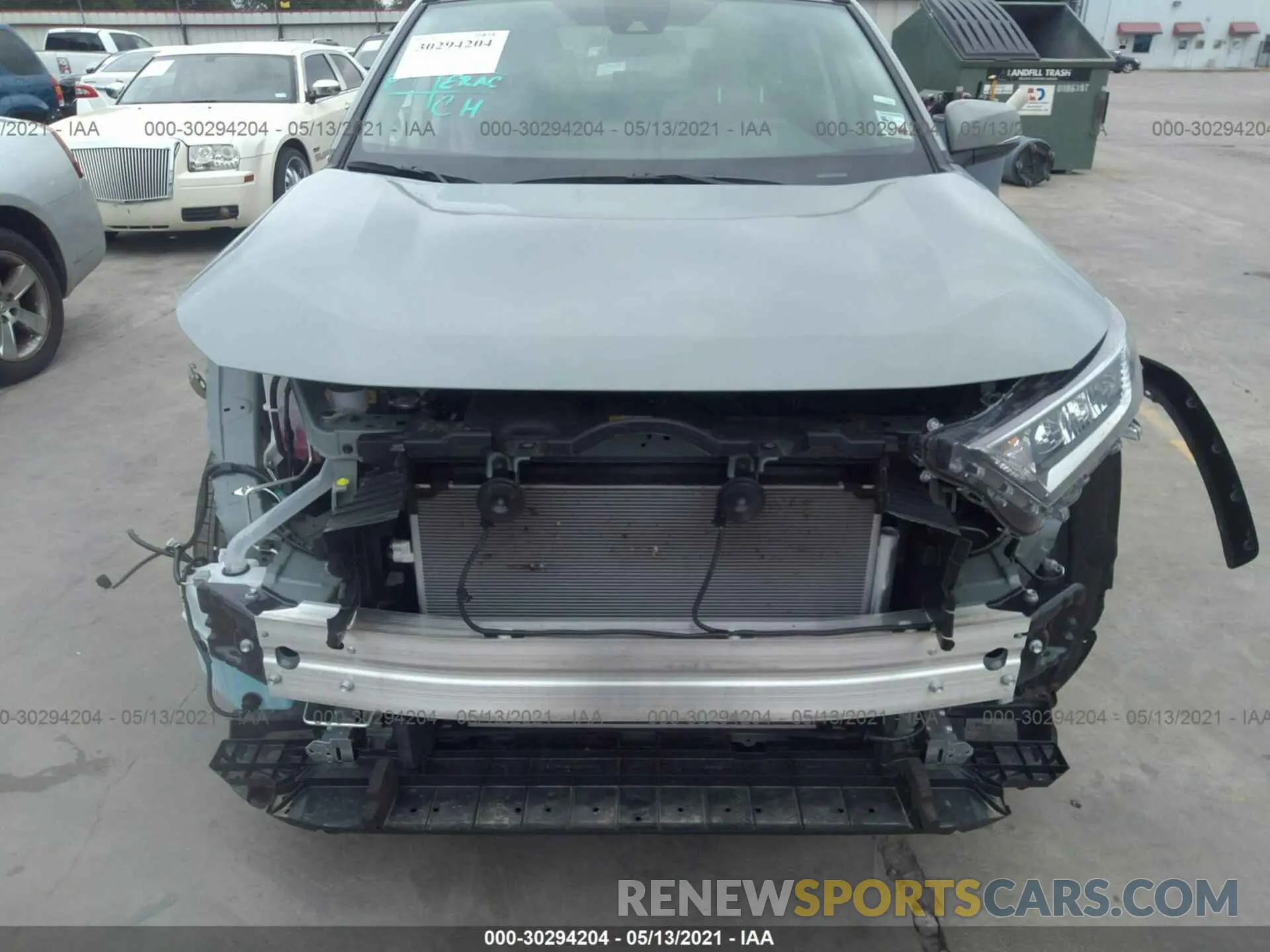 6 Photograph of a damaged car 2T3W1RFV4MW136860 TOYOTA RAV4 2021
