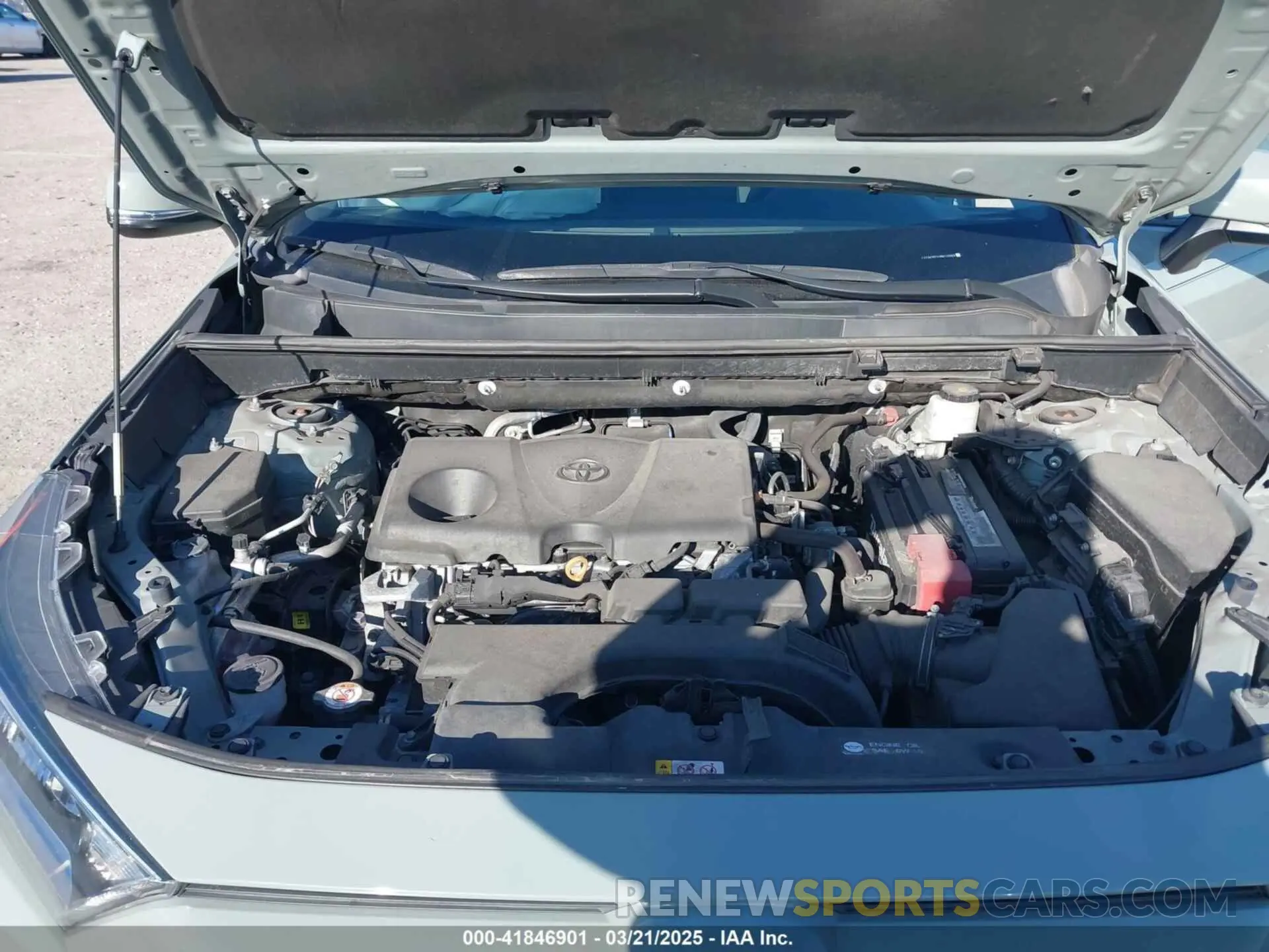 10 Фотография поврежденного автомобиля 2T3W1RFV4MW136969 TOYOTA RAV4 2021