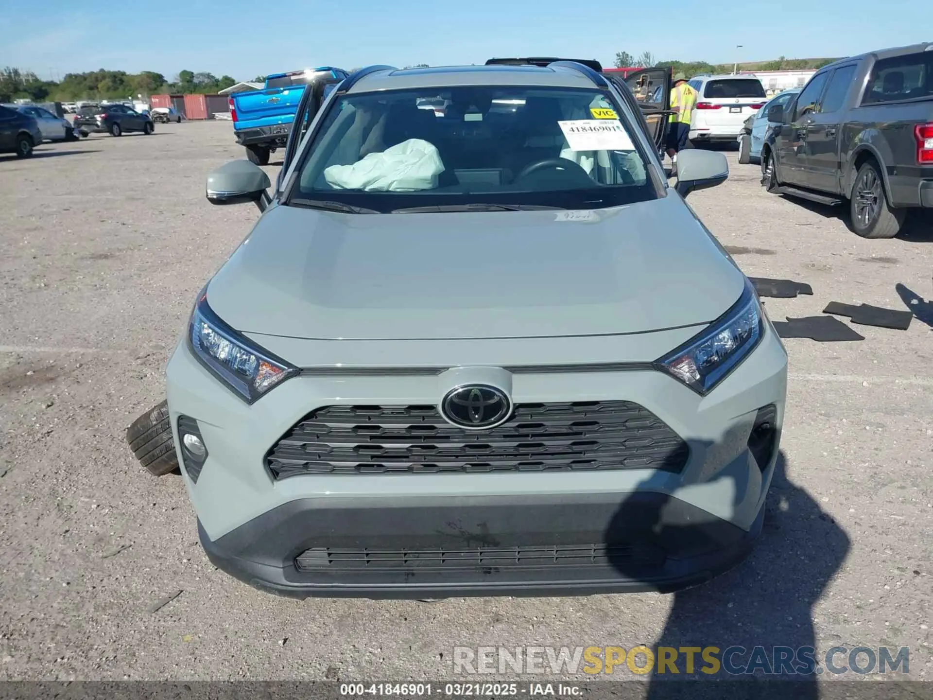 12 Фотография поврежденного автомобиля 2T3W1RFV4MW136969 TOYOTA RAV4 2021