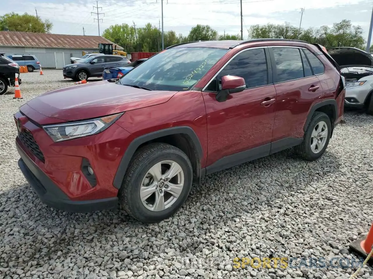 1 Фотография поврежденного автомобиля 2T3W1RFV4MW146109 TOYOTA RAV4 2021