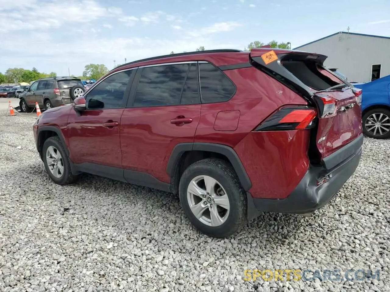 2 Фотография поврежденного автомобиля 2T3W1RFV4MW146109 TOYOTA RAV4 2021