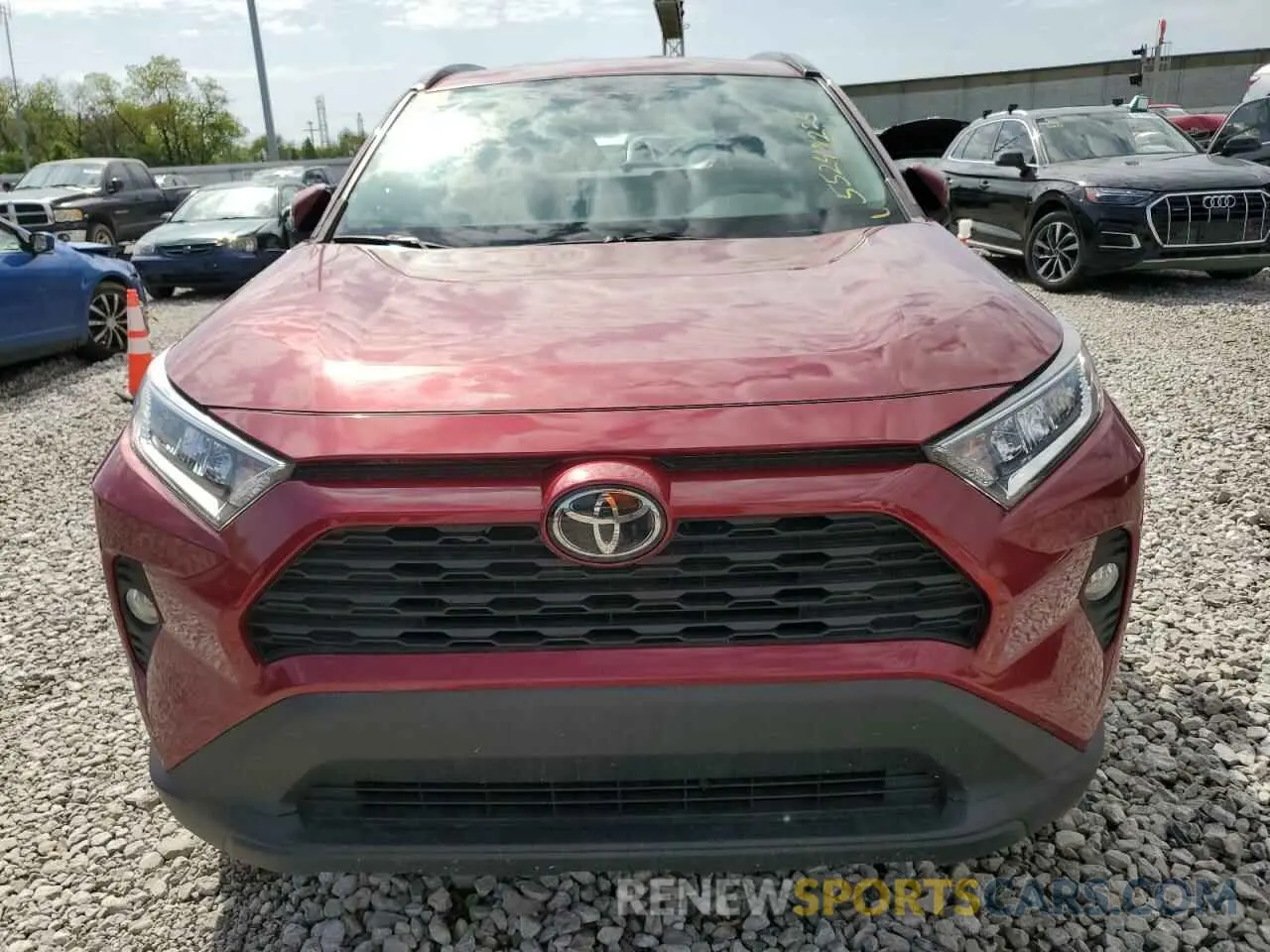 5 Фотография поврежденного автомобиля 2T3W1RFV4MW146109 TOYOTA RAV4 2021