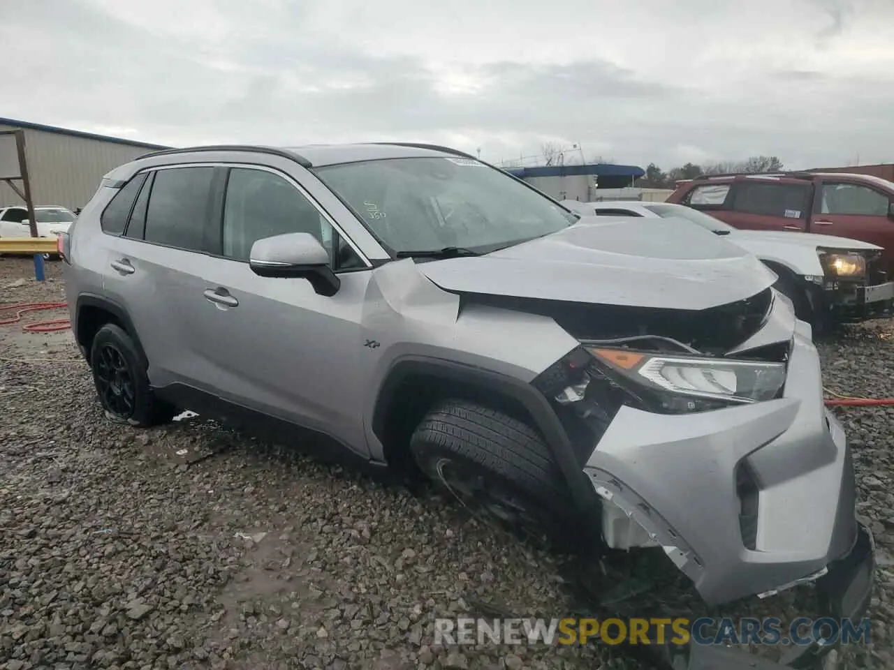 4 Фотография поврежденного автомобиля 2T3W1RFV5MC096208 TOYOTA RAV4 2021