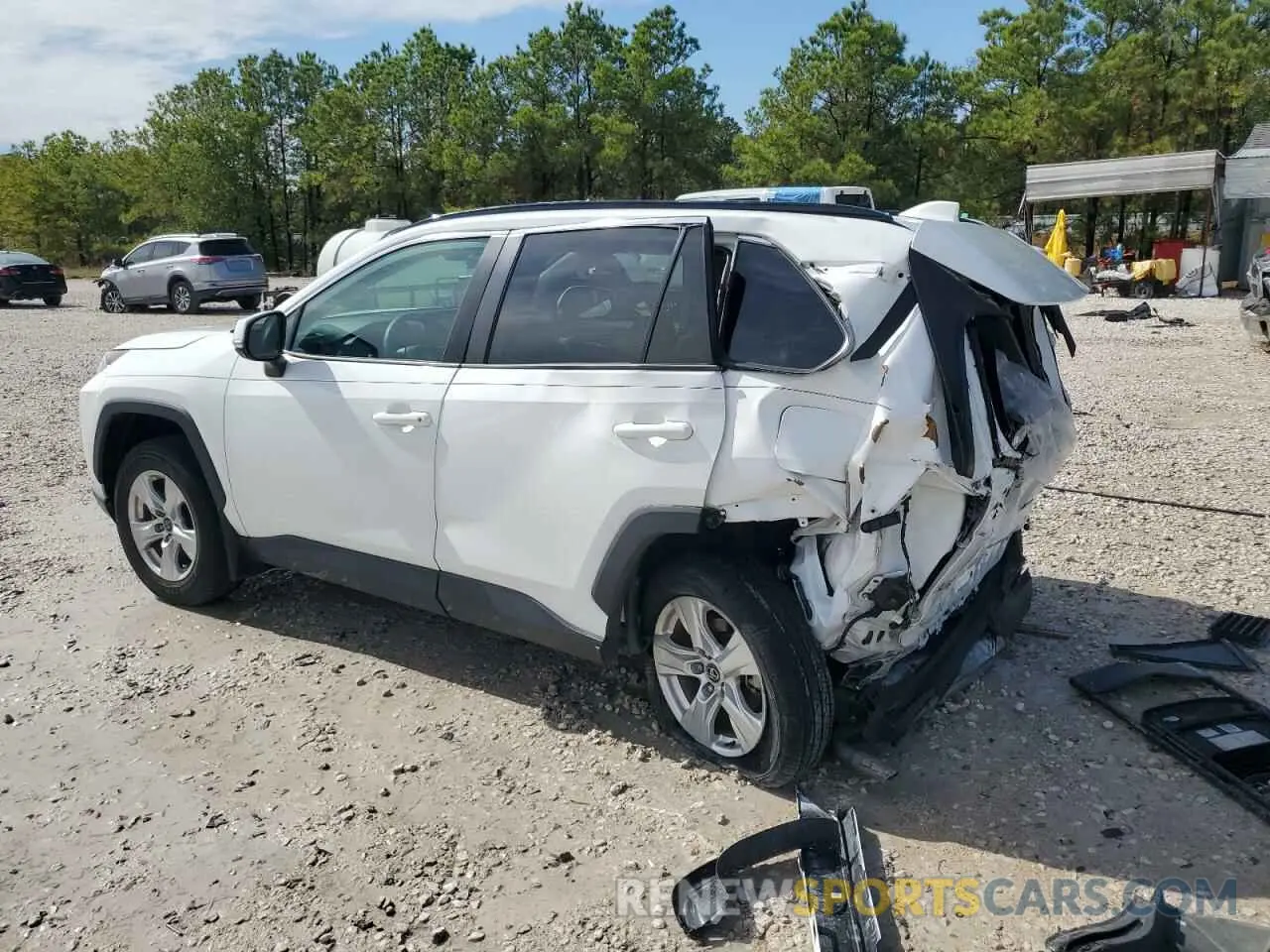 2 Фотография поврежденного автомобиля 2T3W1RFV5MC097259 TOYOTA RAV4 2021
