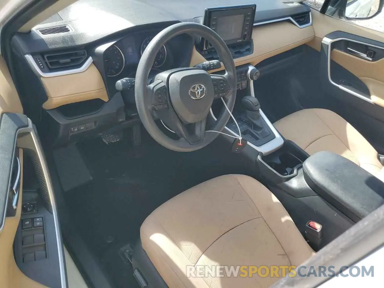 8 Фотография поврежденного автомобиля 2T3W1RFV5MC097259 TOYOTA RAV4 2021