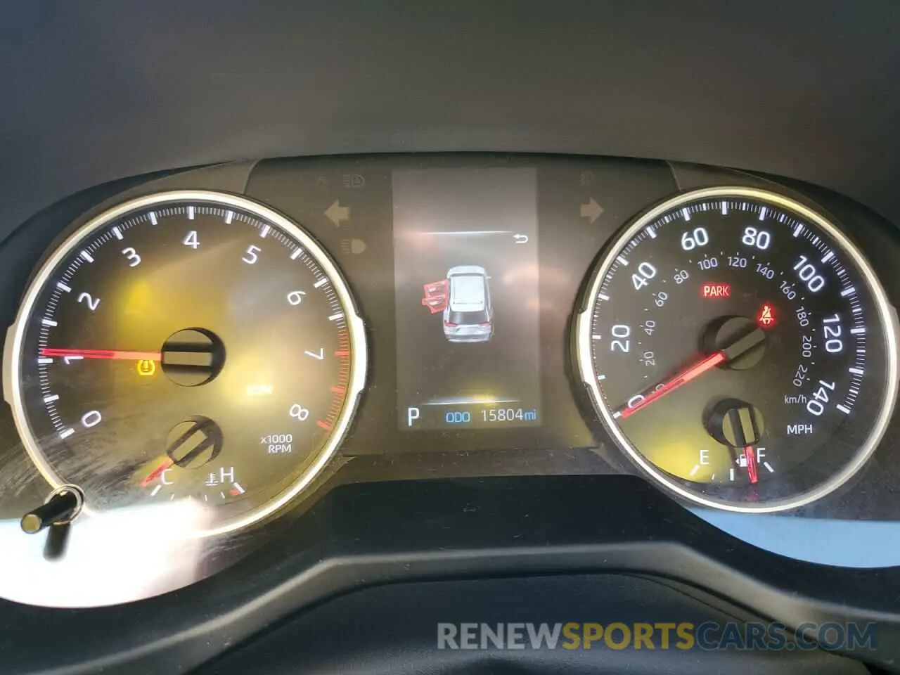 9 Фотография поврежденного автомобиля 2T3W1RFV5MC097259 TOYOTA RAV4 2021