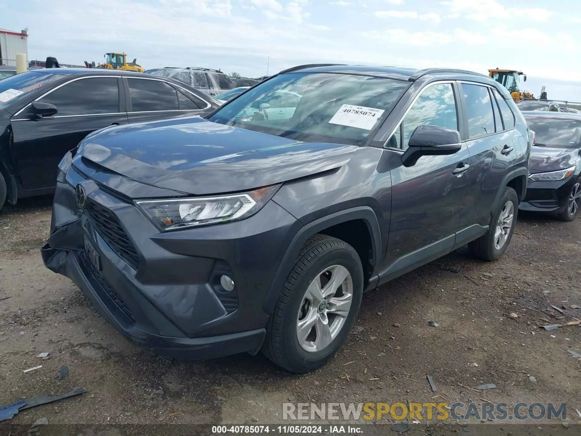 2 Photograph of a damaged car 2T3W1RFV5MC128199 TOYOTA RAV4 2021