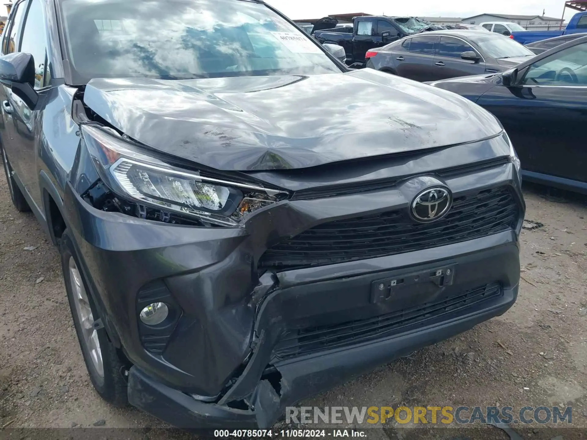 6 Photograph of a damaged car 2T3W1RFV5MC128199 TOYOTA RAV4 2021