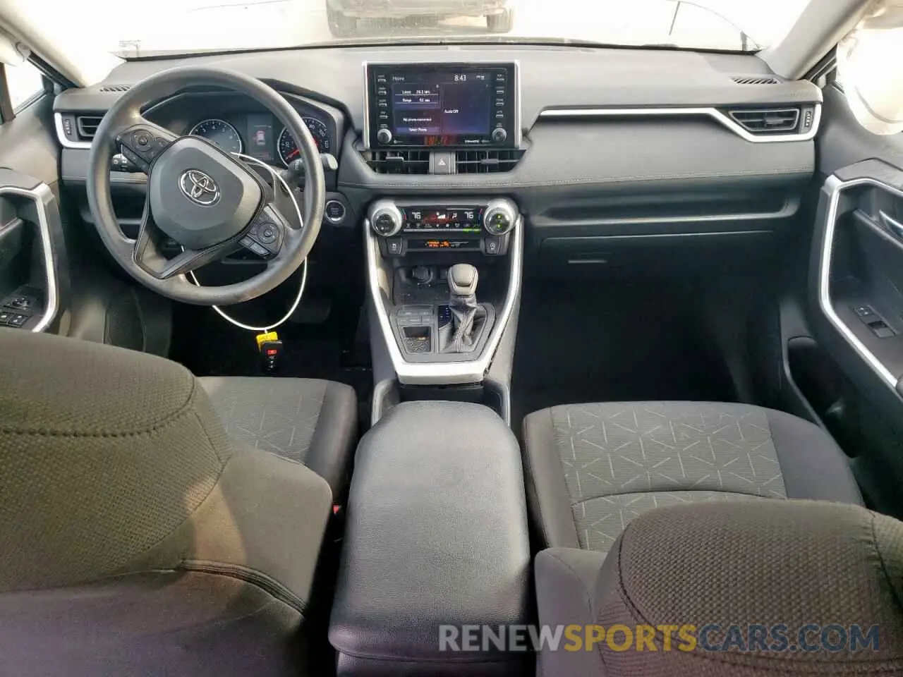 8 Фотография поврежденного автомобиля 2T3W1RFV5MW106623 TOYOTA RAV4 2021