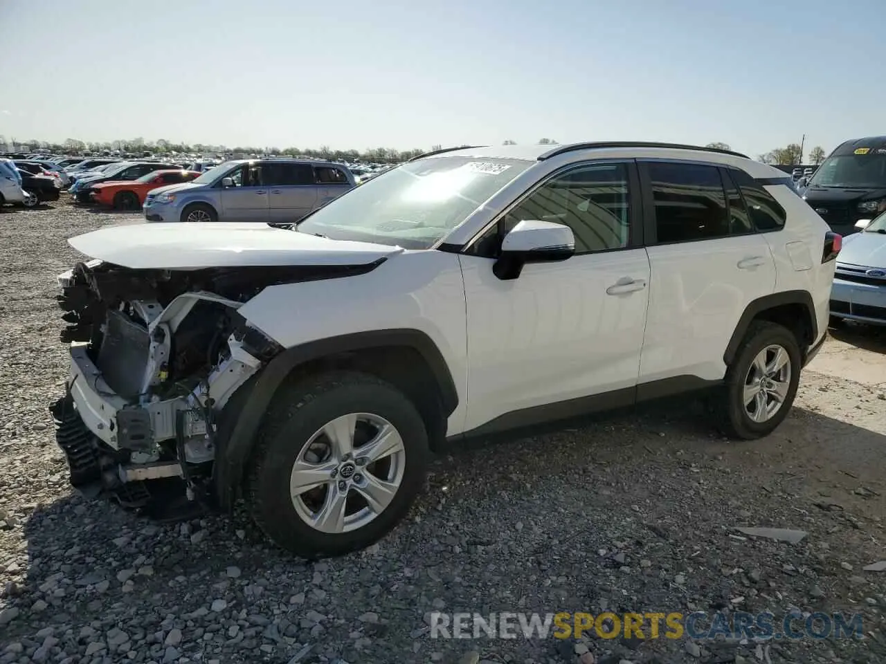 1 Фотография поврежденного автомобиля 2T3W1RFV5MW120618 TOYOTA RAV4 2021