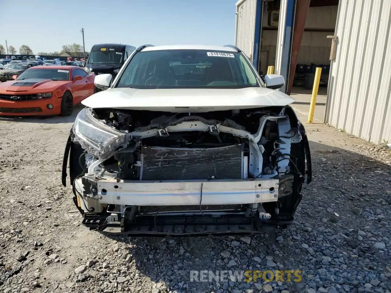 5 Фотография поврежденного автомобиля 2T3W1RFV5MW120618 TOYOTA RAV4 2021