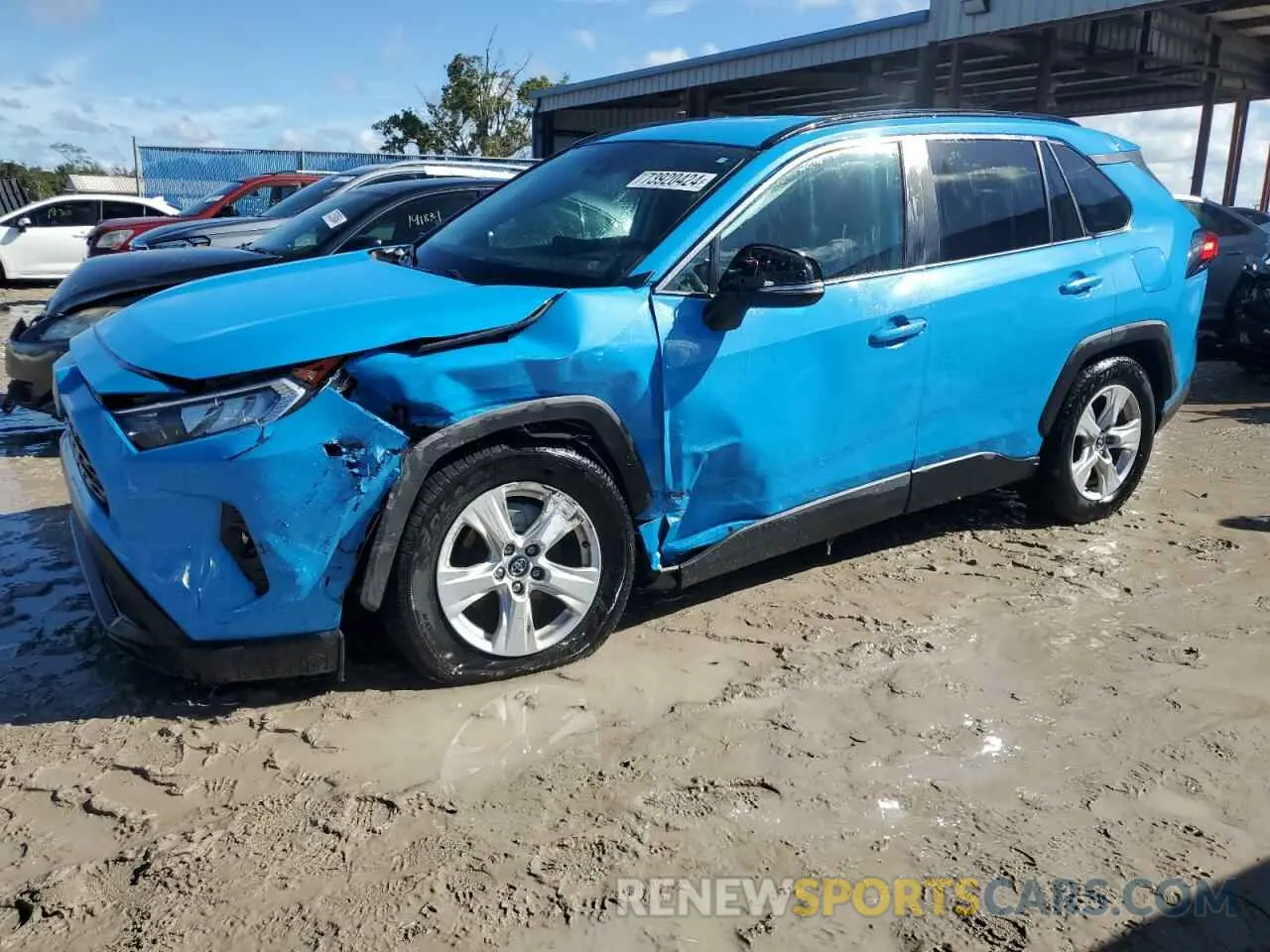 1 Фотография поврежденного автомобиля 2T3W1RFV5MW124071 TOYOTA RAV4 2021