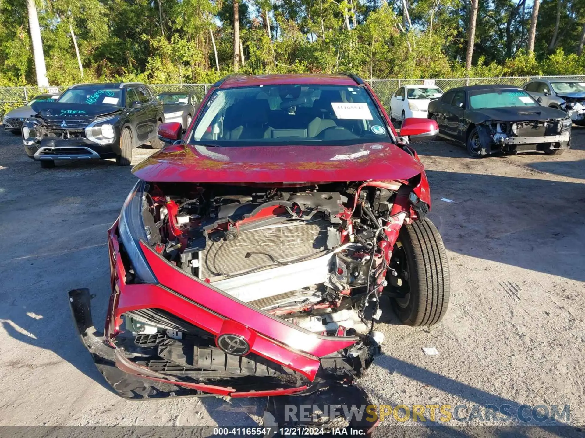 12 Photograph of a damaged car 2T3W1RFV5MW141050 TOYOTA RAV4 2021