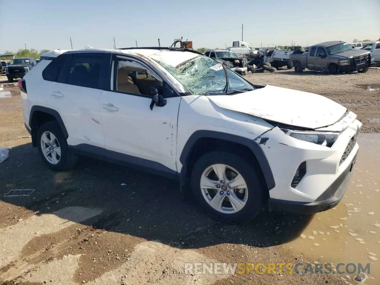 4 Photograph of a damaged car 2T3W1RFV6MC093446 TOYOTA RAV4 2021