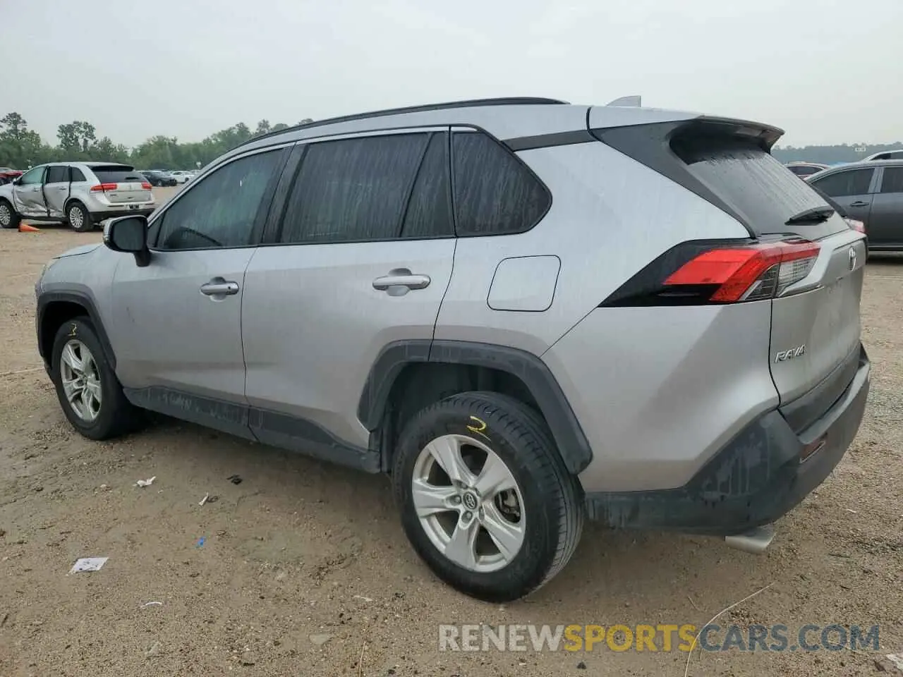 2 Photograph of a damaged car 2T3W1RFV6MC096542 TOYOTA RAV4 2021