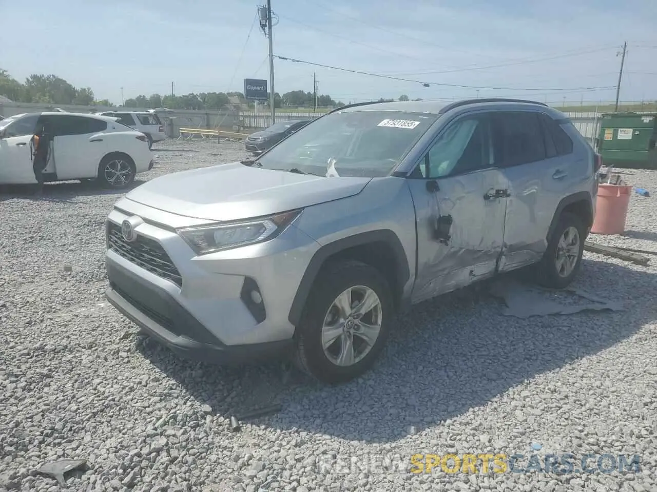 1 Фотография поврежденного автомобиля 2T3W1RFV6MC111380 TOYOTA RAV4 2021