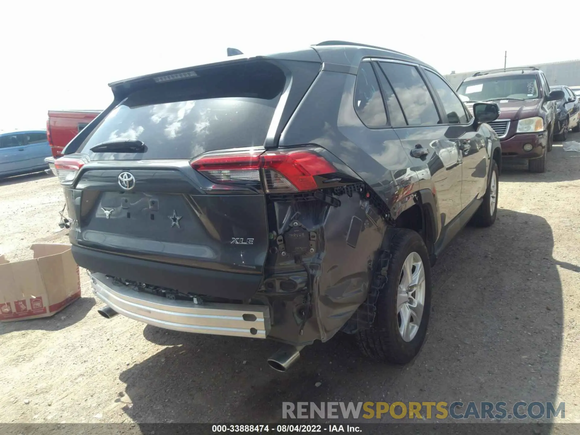 4 Фотография поврежденного автомобиля 2T3W1RFV6MC116675 TOYOTA RAV4 2021