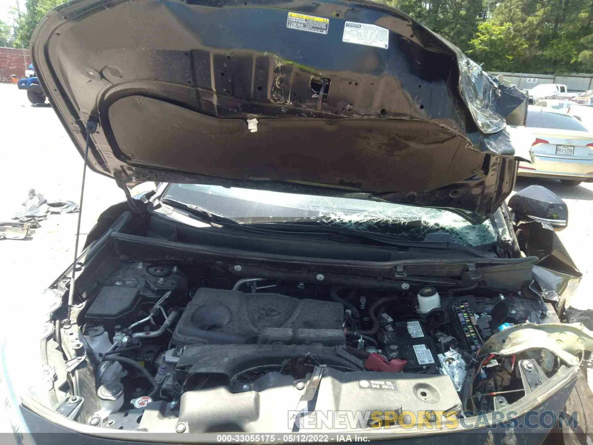 10 Photograph of a damaged car 2T3W1RFV6MC126574 TOYOTA RAV4 2021
