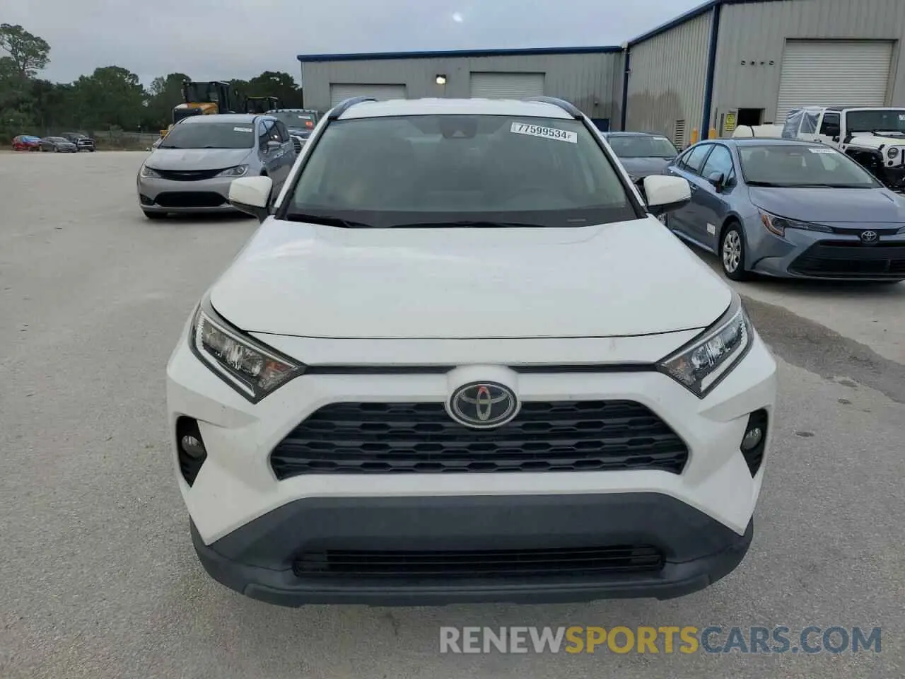 5 Фотография поврежденного автомобиля 2T3W1RFV6MC149272 TOYOTA RAV4 2021