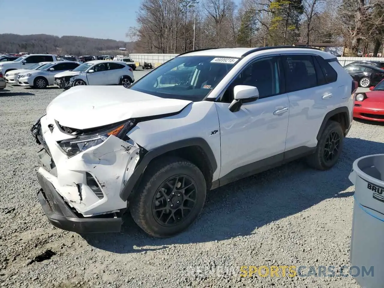 1 Фотография поврежденного автомобиля 2T3W1RFV6MC164029 TOYOTA RAV4 2021