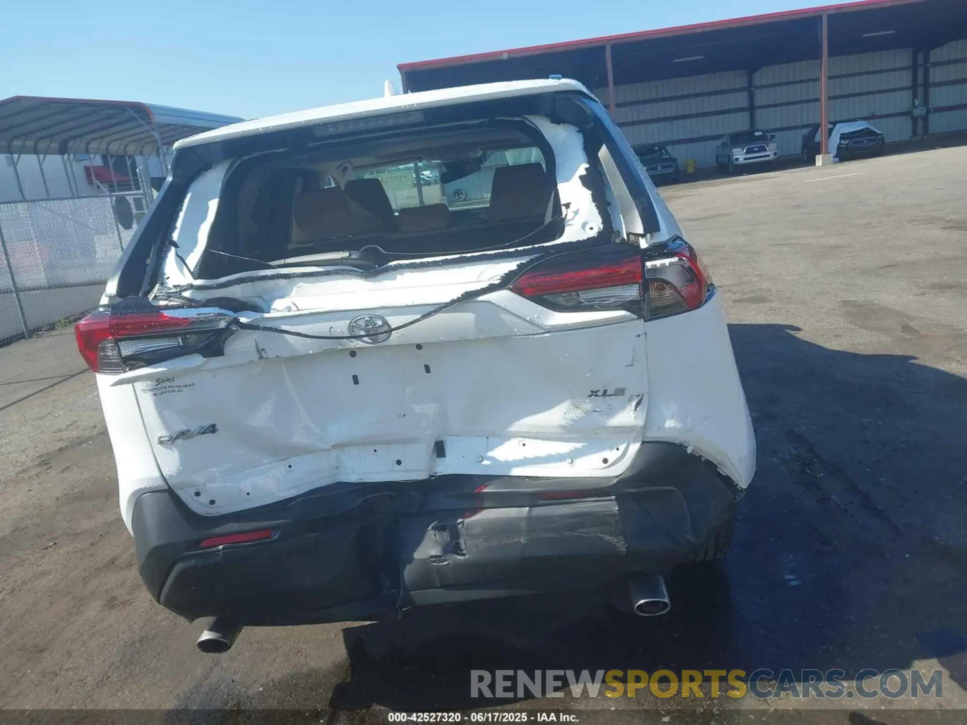 6 Фотография поврежденного автомобиля 2T3W1RFV6MC167531 TOYOTA RAV4 2021
