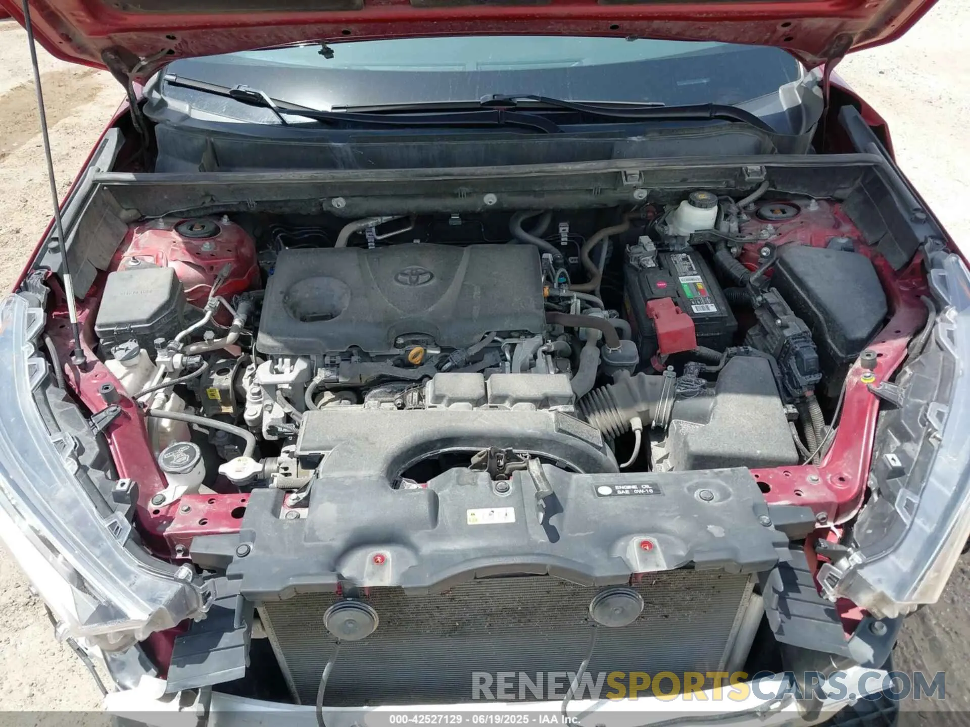 10 Photograph of a damaged car 2T3W1RFV6MW106081 TOYOTA RAV4 2021