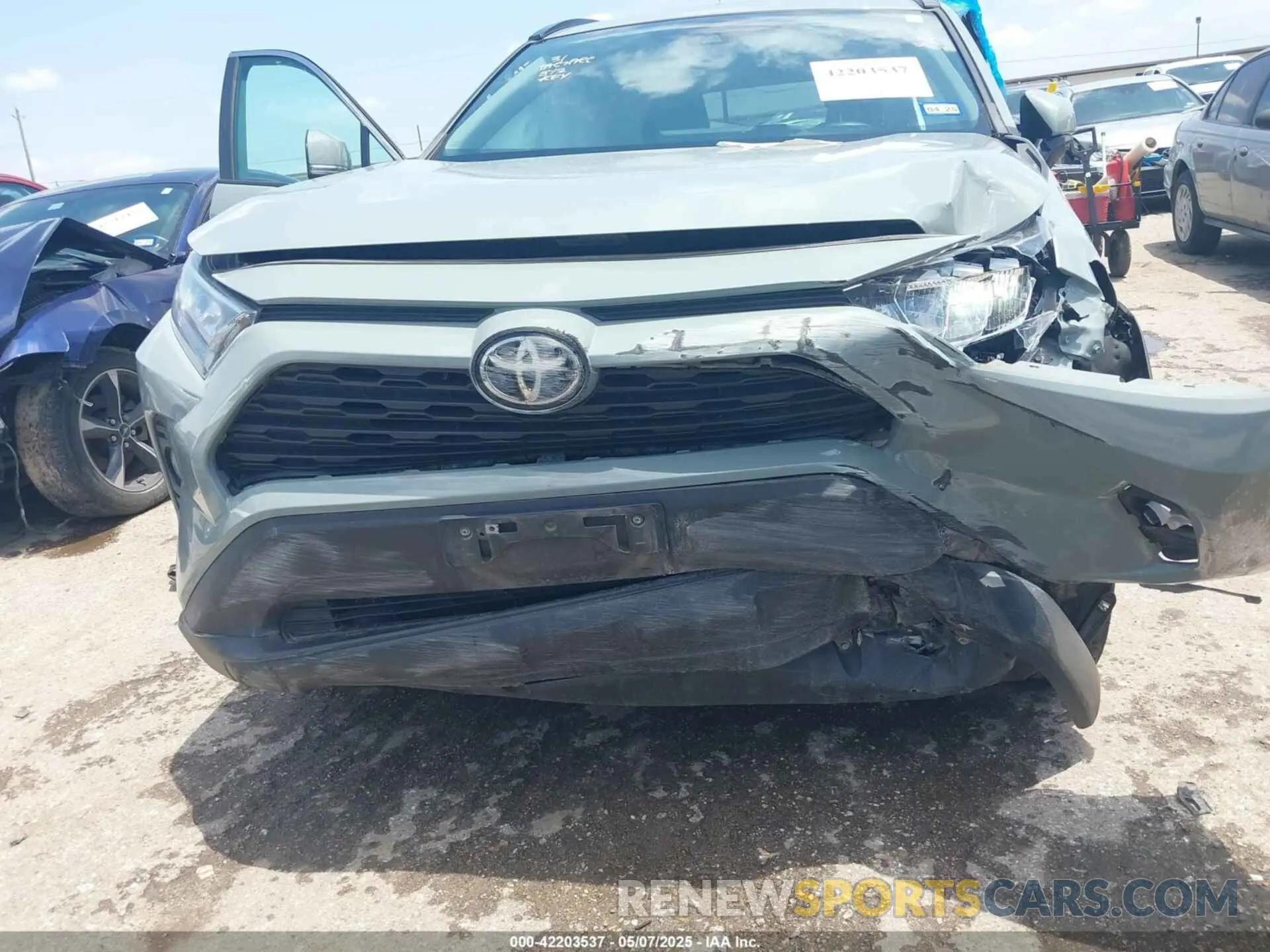 13 Photograph of a damaged car 2T3W1RFV6MW155698 TOYOTA RAV4 2021
