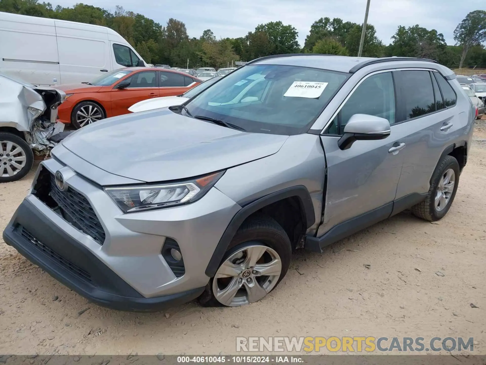 2 Photograph of a damaged car 2T3W1RFV6MW162280 TOYOTA RAV4 2021