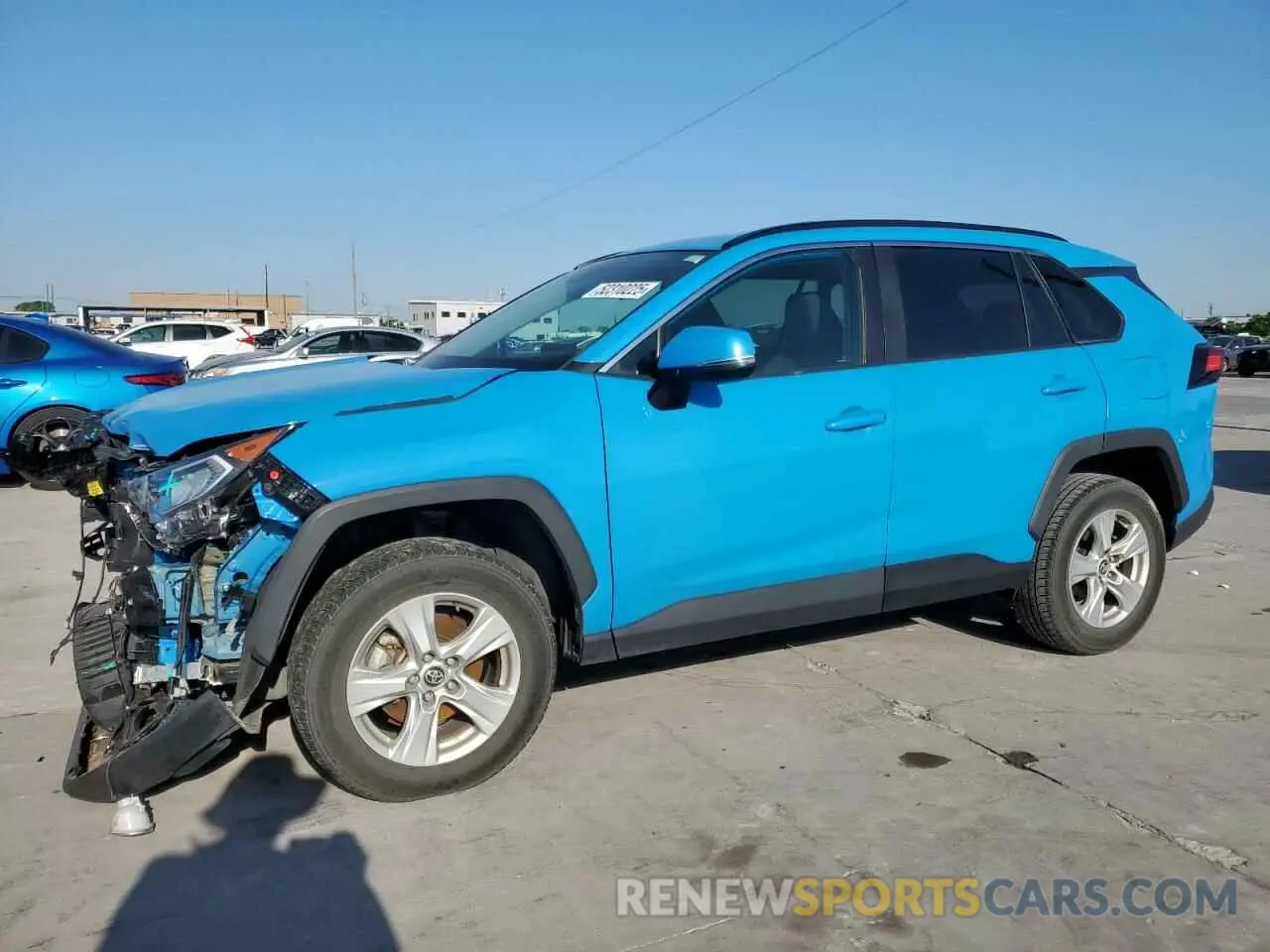 1 Фотография поврежденного автомобиля 2T3W1RFV7MC090071 TOYOTA RAV4 2021