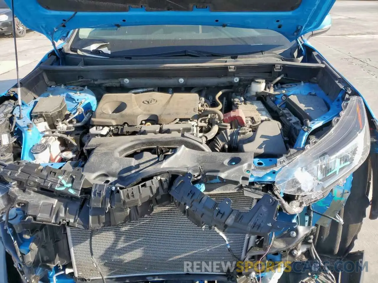 12 Фотография поврежденного автомобиля 2T3W1RFV7MC090071 TOYOTA RAV4 2021