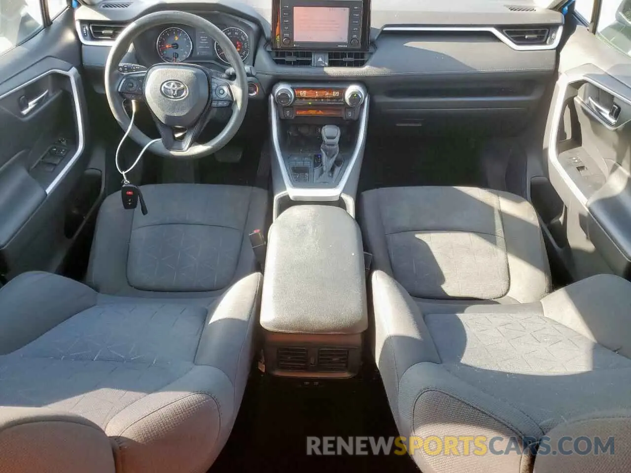 8 Фотография поврежденного автомобиля 2T3W1RFV7MC090071 TOYOTA RAV4 2021