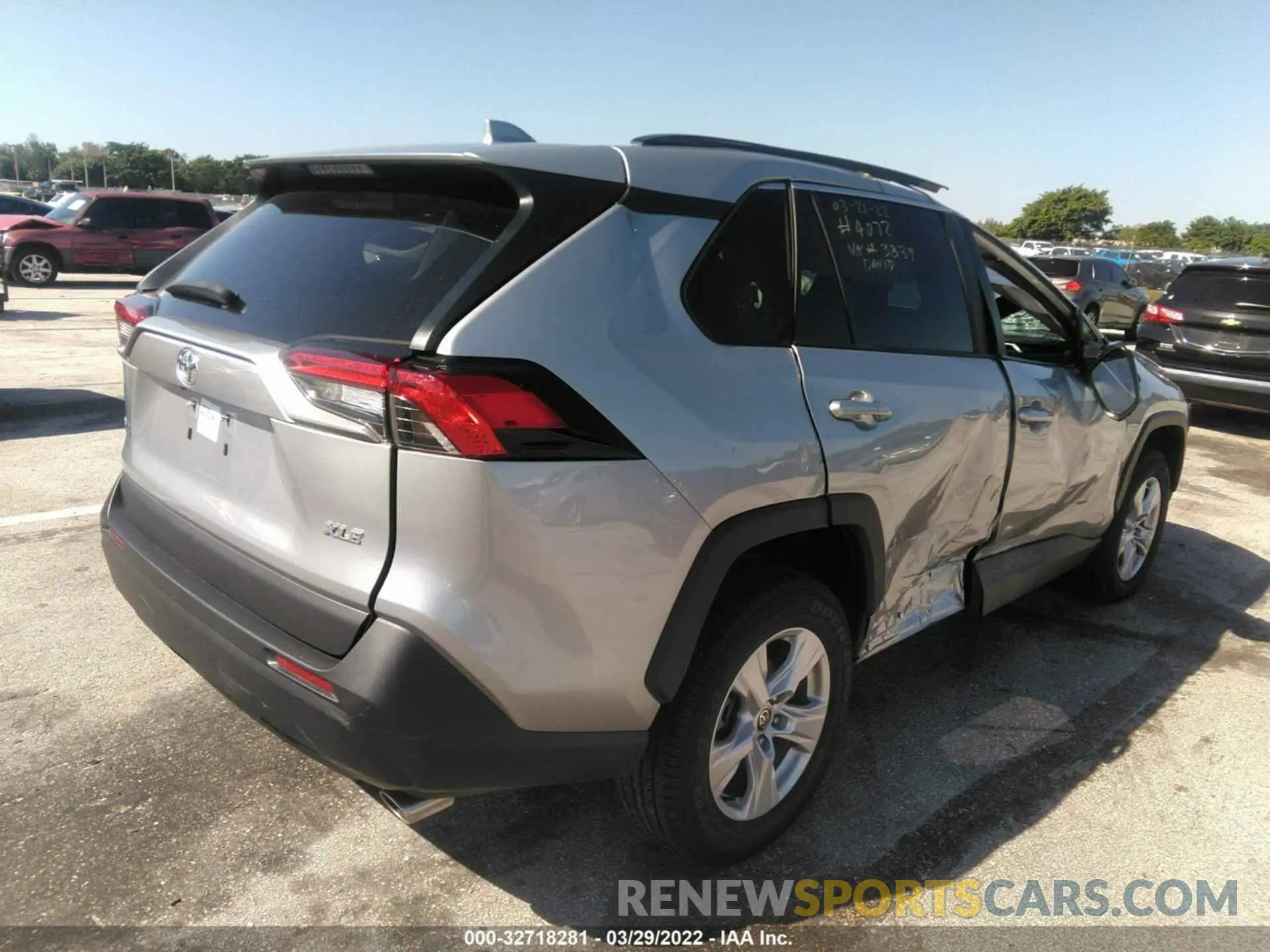 4 Фотография поврежденного автомобиля 2T3W1RFV7MC133839 TOYOTA RAV4 2021