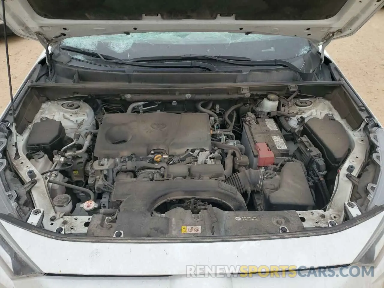 11 Фотография поврежденного автомобиля 2T3W1RFV7MC142010 TOYOTA RAV4 2021