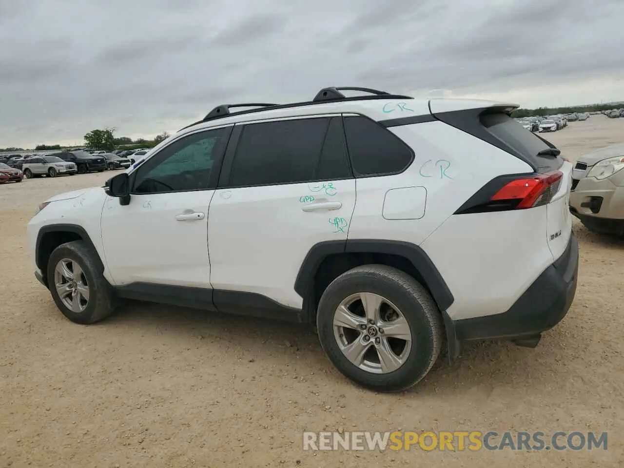 2 Фотография поврежденного автомобиля 2T3W1RFV7MC142010 TOYOTA RAV4 2021