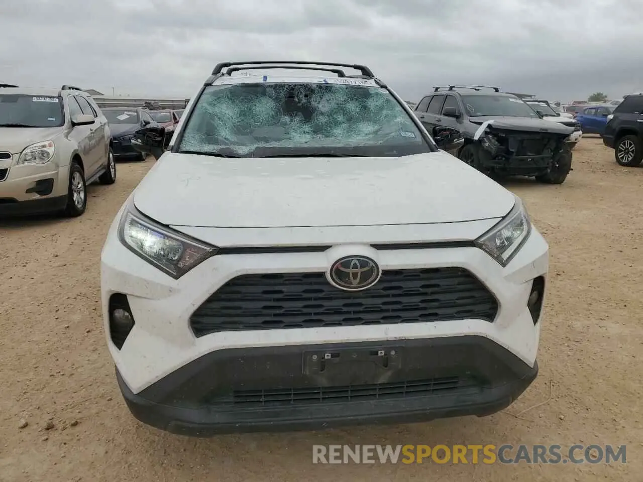 5 Фотография поврежденного автомобиля 2T3W1RFV7MC142010 TOYOTA RAV4 2021