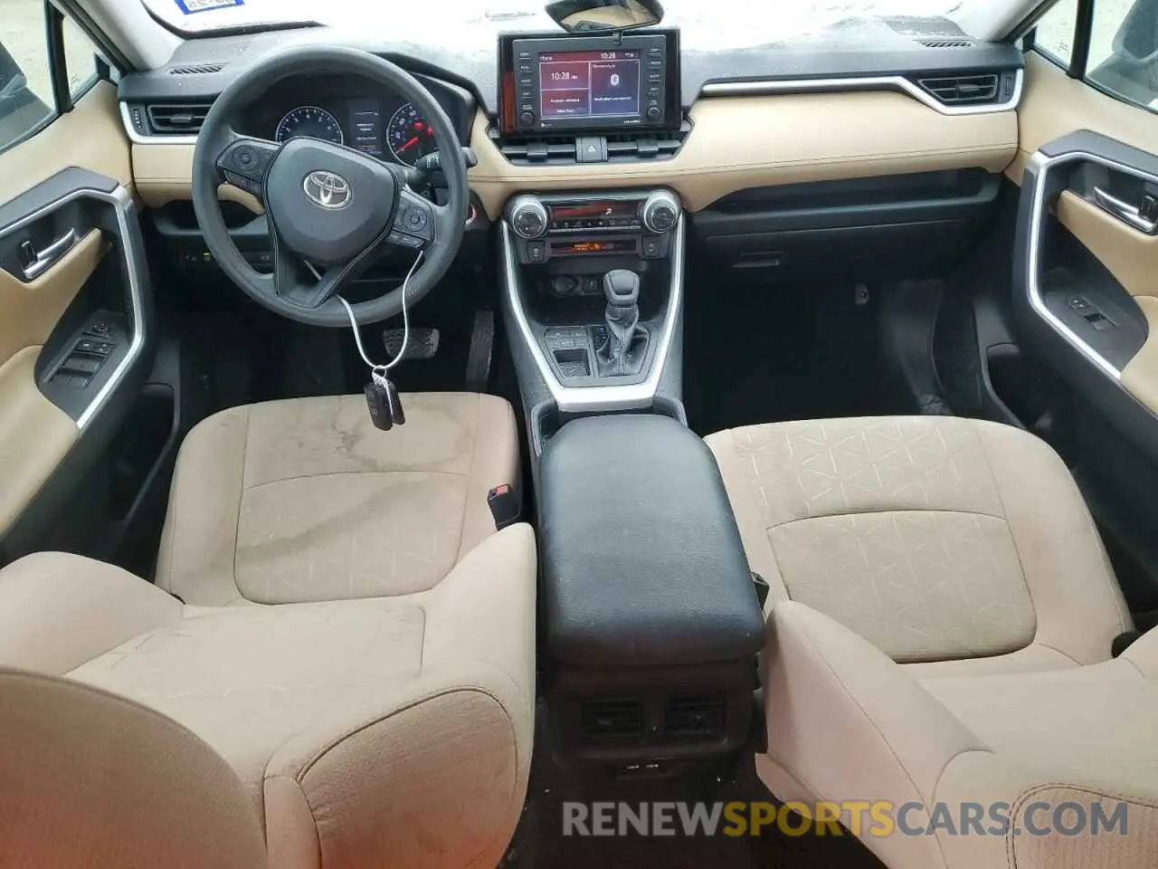 8 Фотография поврежденного автомобиля 2T3W1RFV7MC142010 TOYOTA RAV4 2021