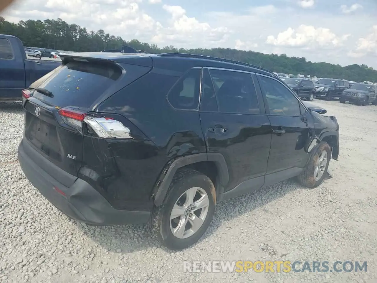 3 Photograph of a damaged car 2T3W1RFV7MC158398 TOYOTA RAV4 2021