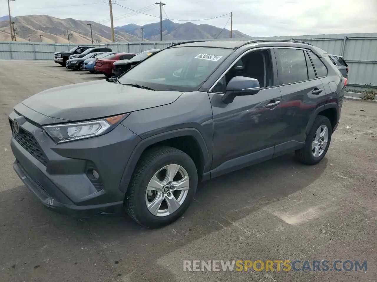 1 Photograph of a damaged car 2T3W1RFV7MC163987 TOYOTA RAV4 2021