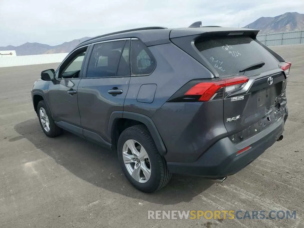 2 Photograph of a damaged car 2T3W1RFV7MC163987 TOYOTA RAV4 2021