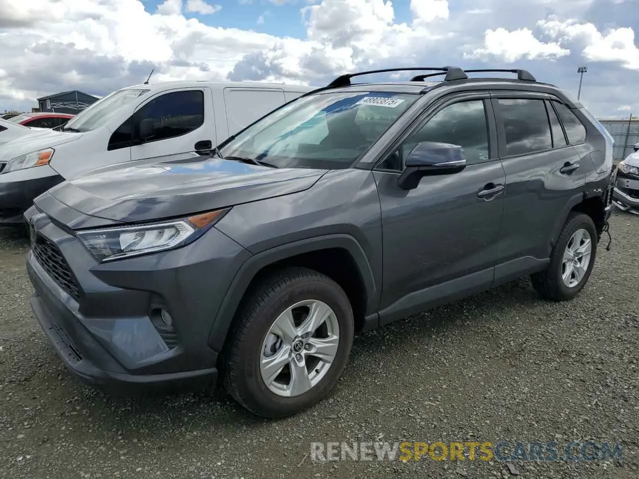 1 Photograph of a damaged car 2T3W1RFV7MC165853 TOYOTA RAV4 2021