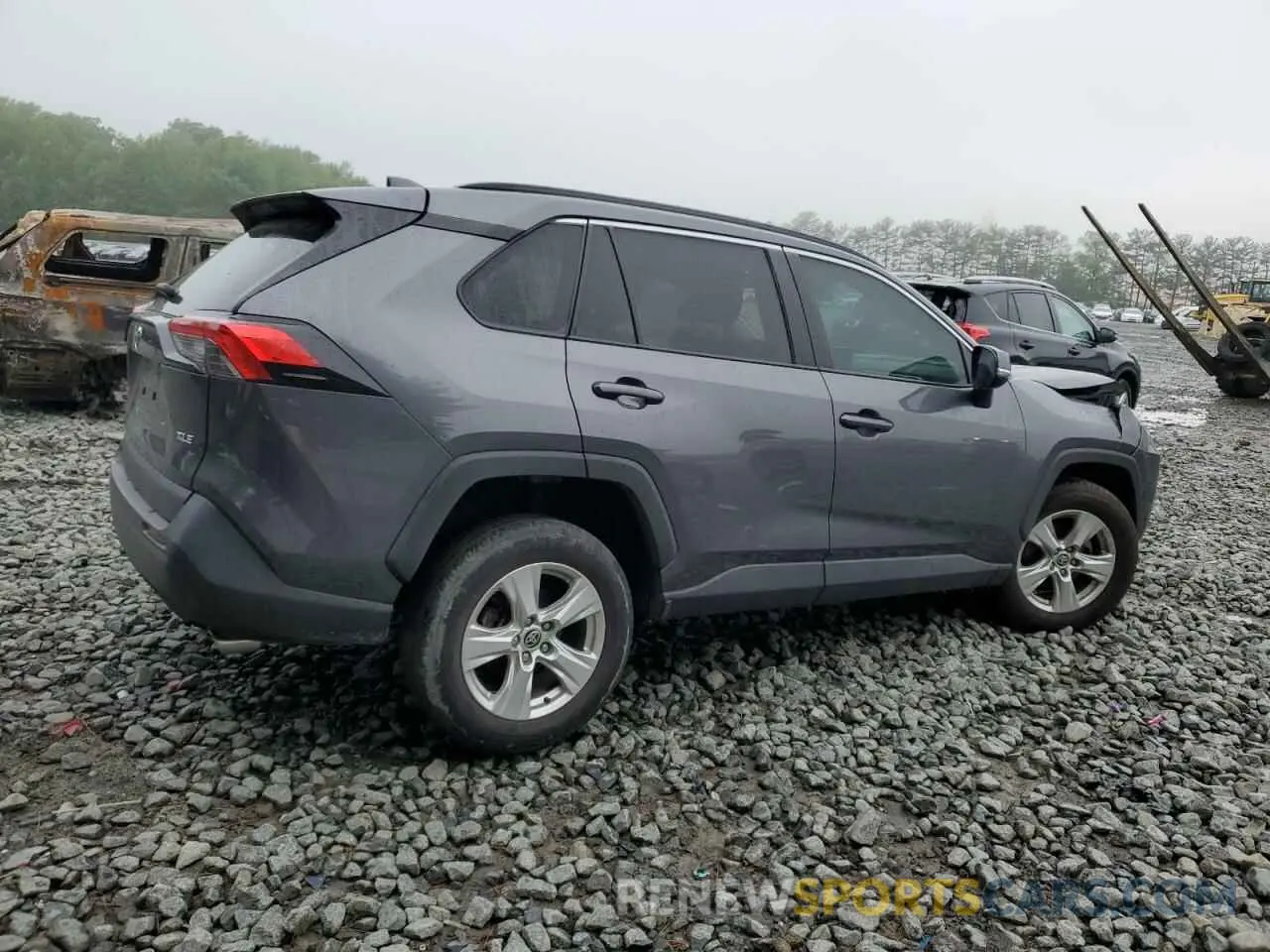 3 Фотография поврежденного автомобиля 2T3W1RFV7MC166923 TOYOTA RAV4 2021