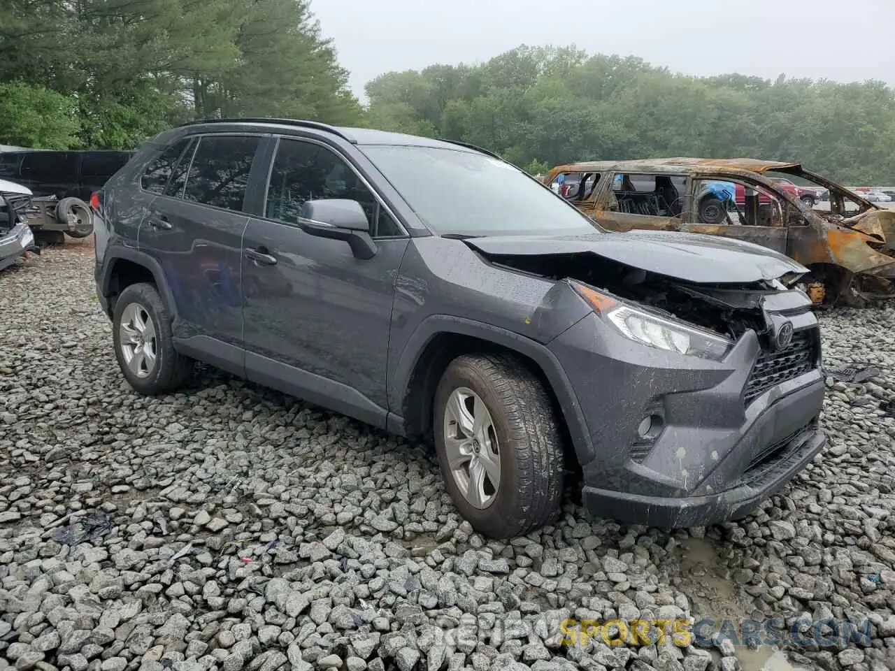 4 Фотография поврежденного автомобиля 2T3W1RFV7MC166923 TOYOTA RAV4 2021
