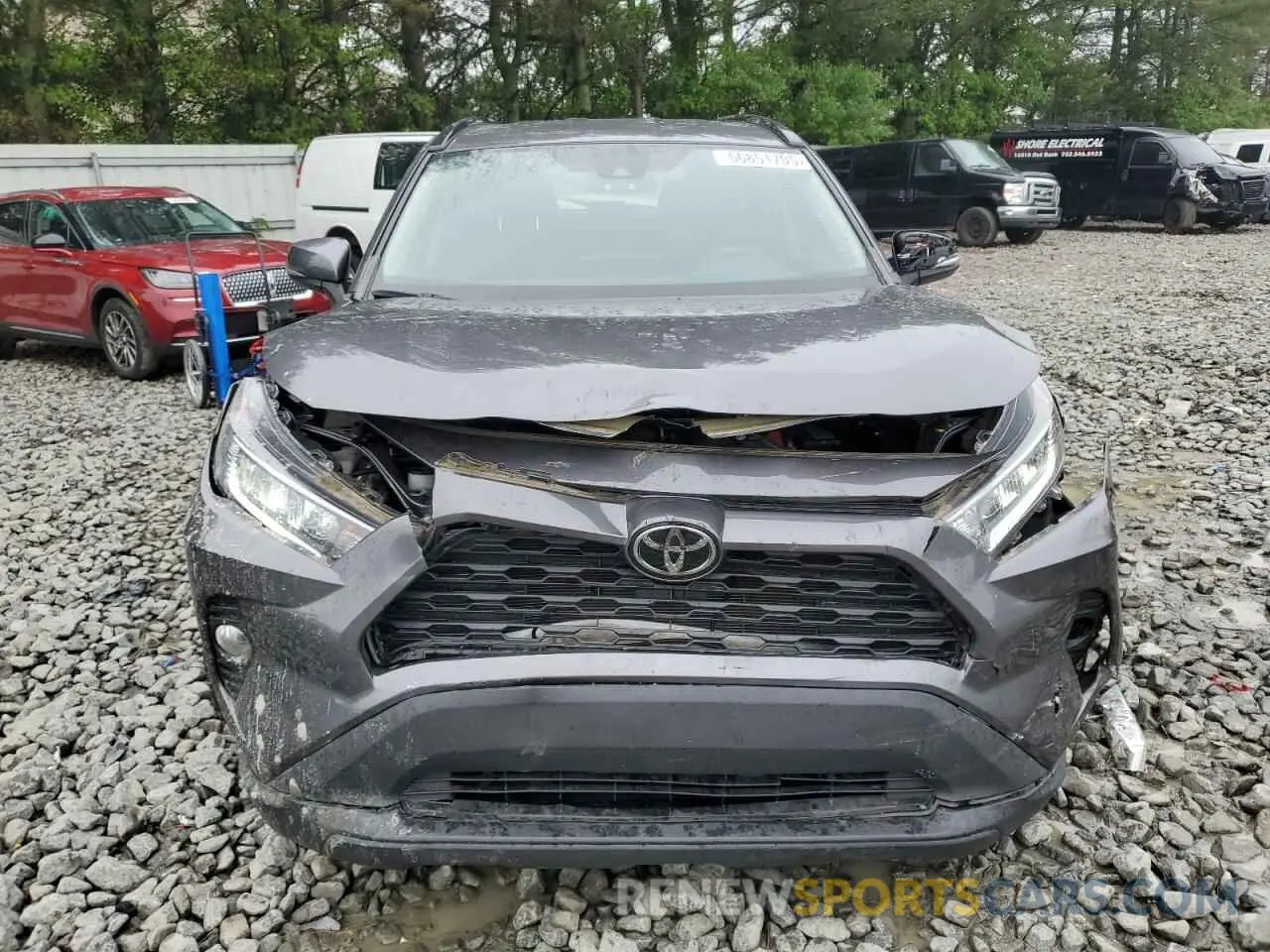 5 Фотография поврежденного автомобиля 2T3W1RFV7MC166923 TOYOTA RAV4 2021