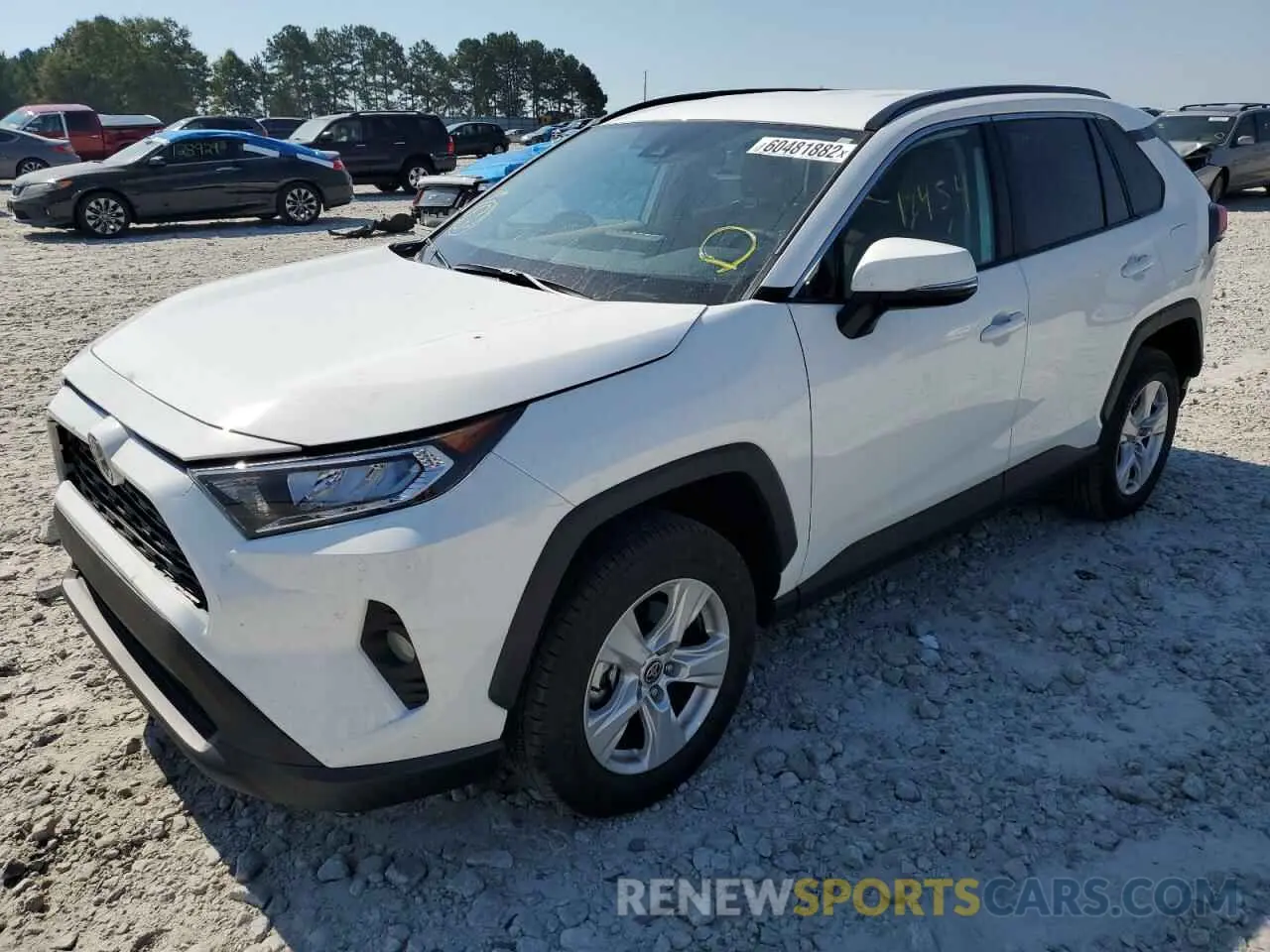 2 Photograph of a damaged car 2T3W1RFV7MC167831 TOYOTA RAV4 2021