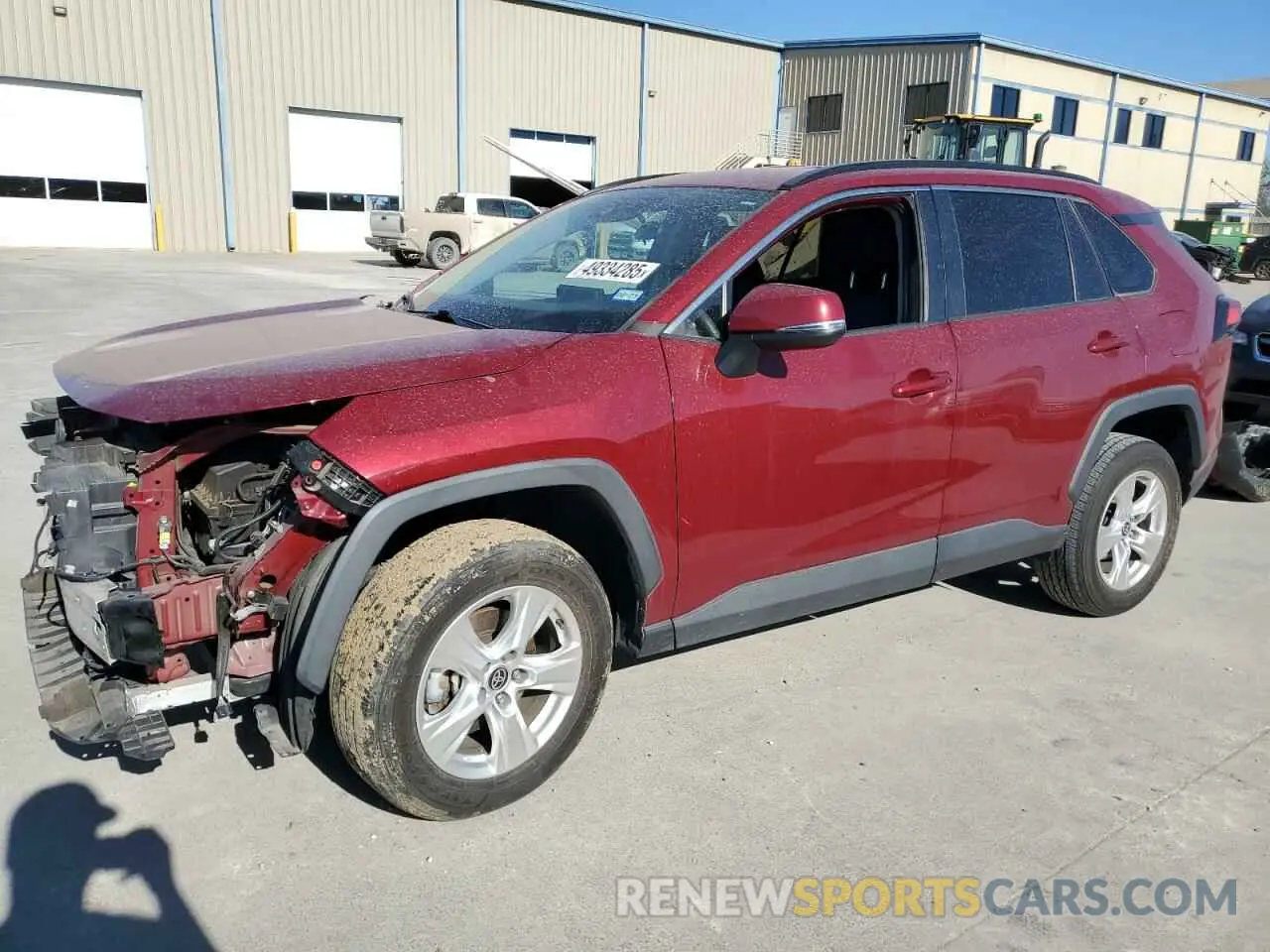1 Фотография поврежденного автомобиля 2T3W1RFV7MW133810 TOYOTA RAV4 2021