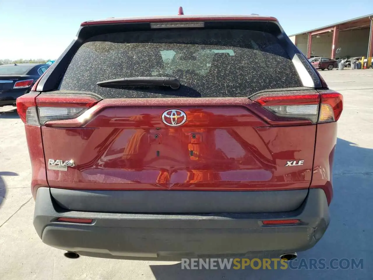 6 Фотография поврежденного автомобиля 2T3W1RFV7MW133810 TOYOTA RAV4 2021